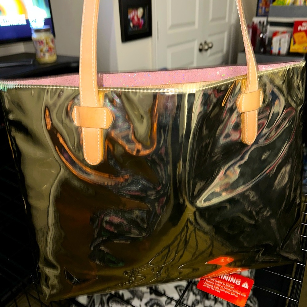 Large Tote Mirror Finish